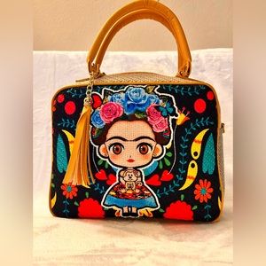 Handmade natural sublimed jute bag with adjustable long strap